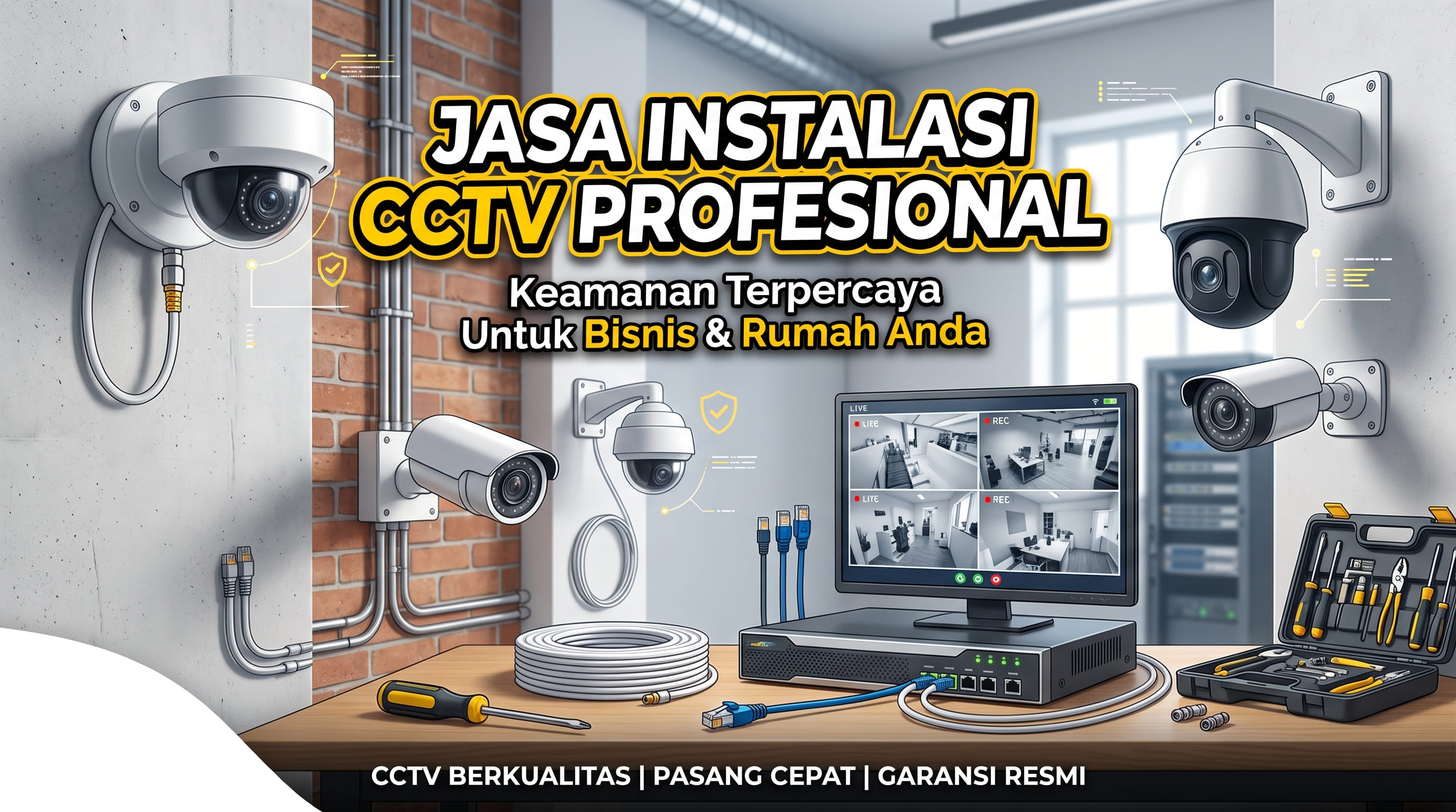 Instalasi CCTV